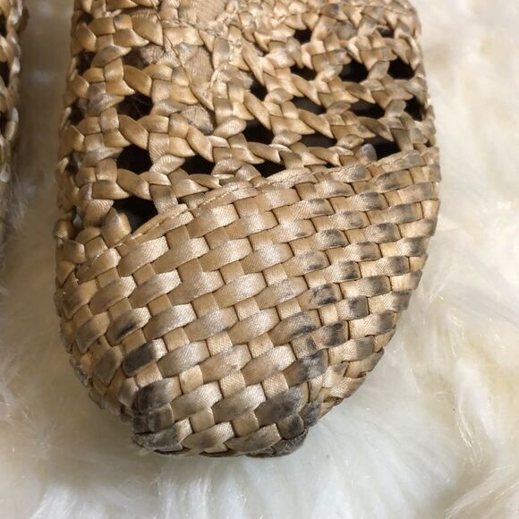 Toms Classic Whisper Satin Woven Espadrilles 7.5 - Picture 3 of 14